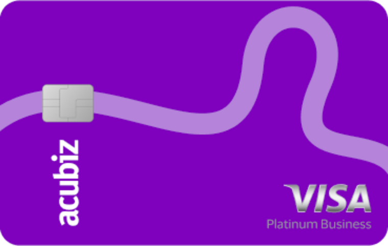 The Acubiz company card